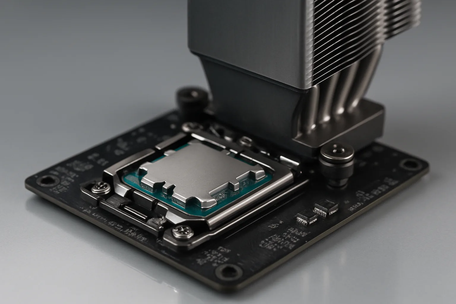 Процессор AMD с большим кэшем в сокете AM5 под башенным кулером