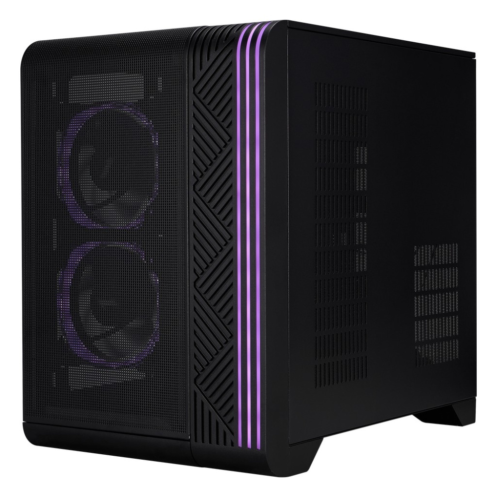 Компьютерный корпус 1STPLAYER VT5 ARGB Black (VT5-BK-3FS7)