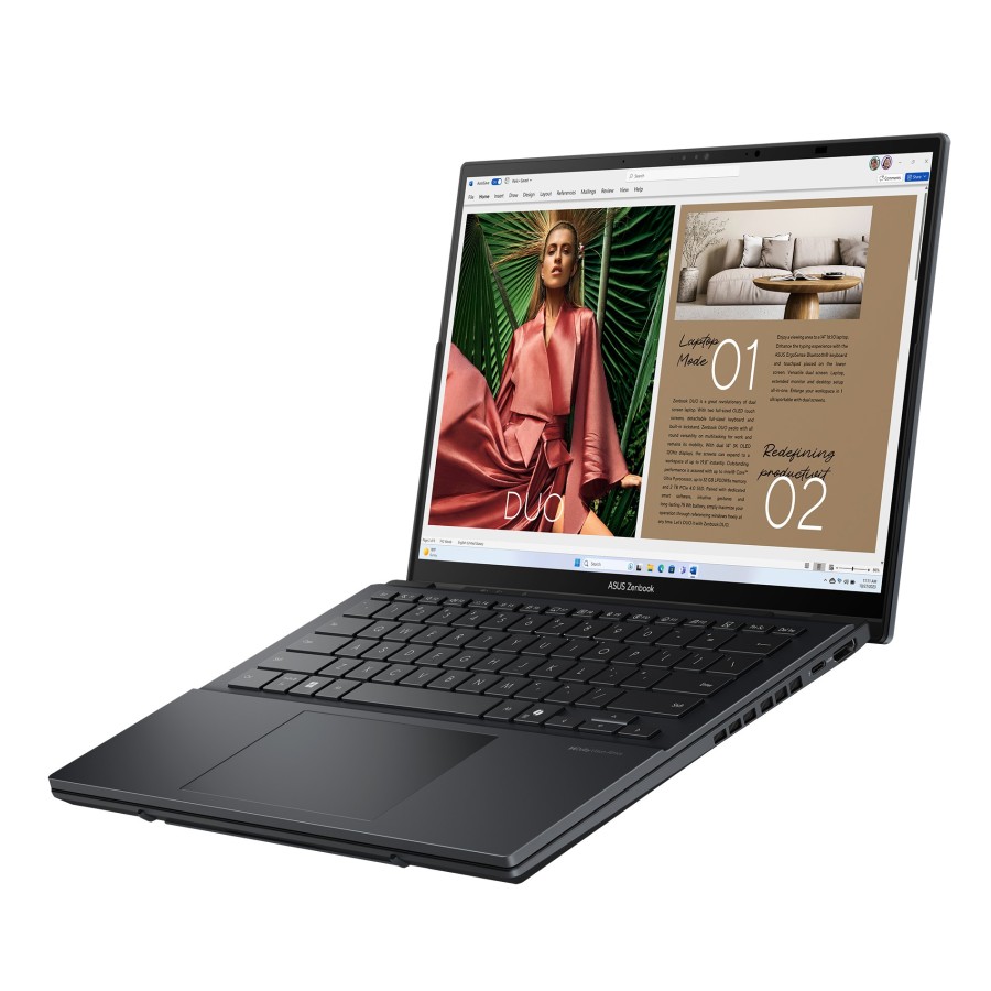 Ноутбук ASUS Zenbook DUO 14 UX8406CA-QL118X (90NB14X1-M00M20) Core Ultra 7 255H, 14″, 32/1 ТБ, Windows 11 Home