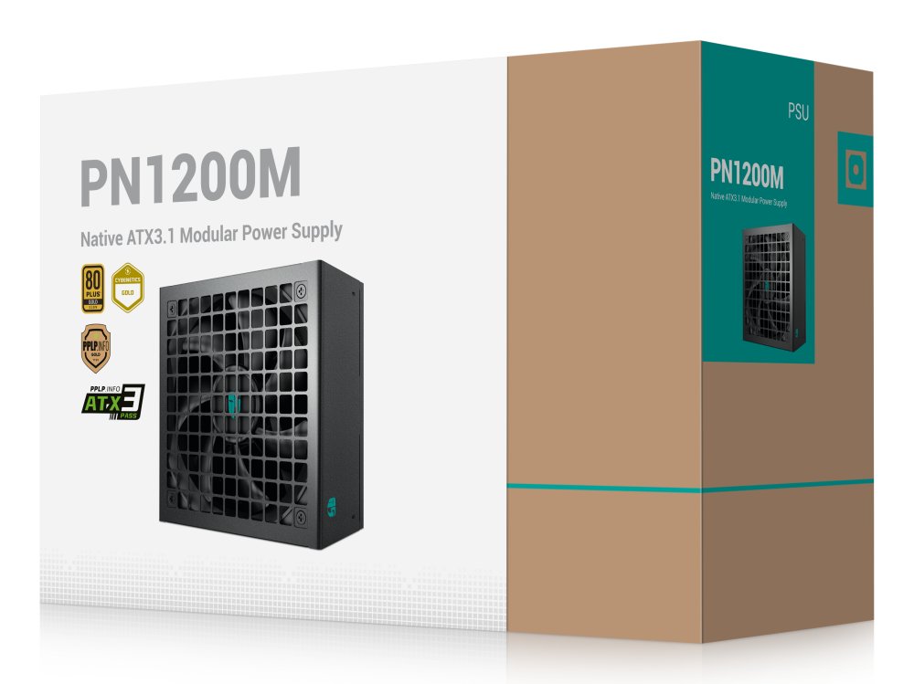 Блок питания Deepcool 1200W GAMERSTORM PN1200M Black (R-PNC00M-FC0B-WGEU) 16 Pin PCIe 5.1