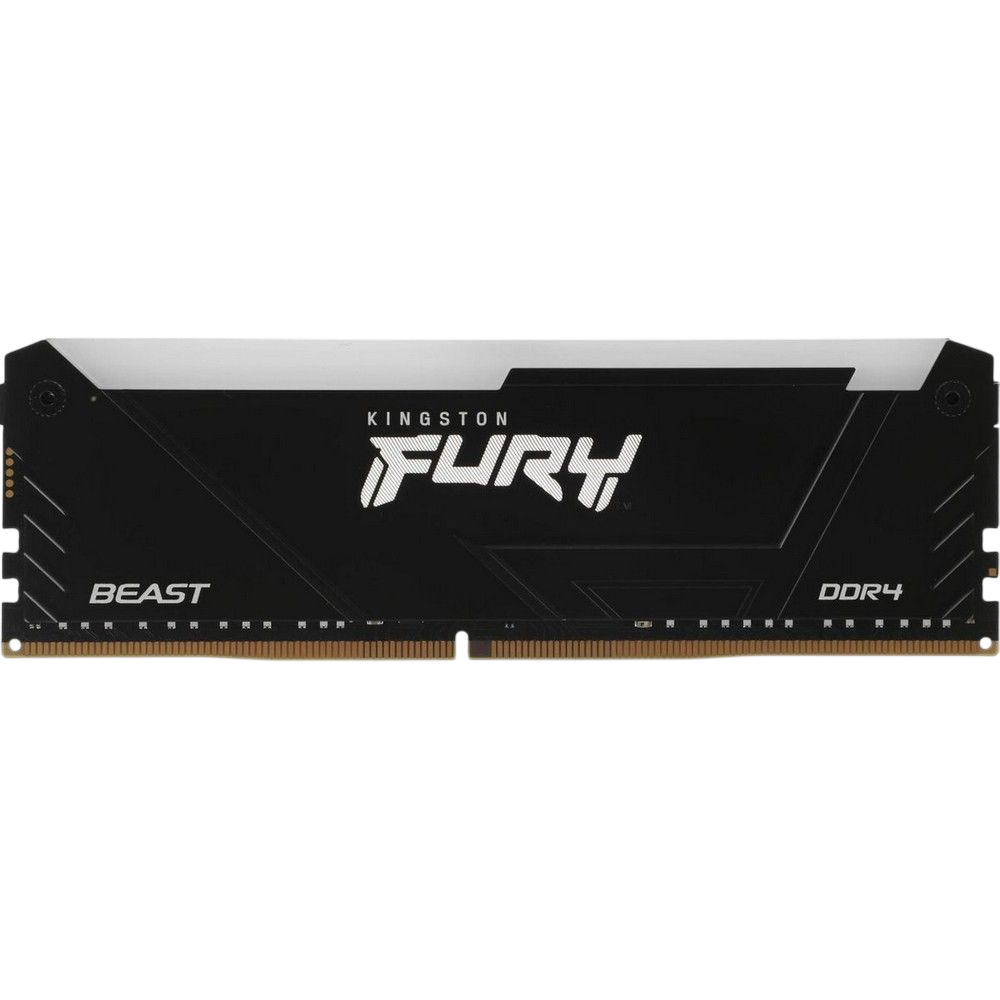 Оперативная память 32 Gb 3200 MHz Kingston FURY Beast RGB Black (KF432C16BB2AK4/32)