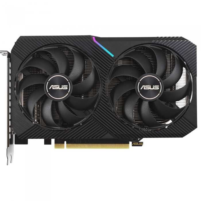 Видеокарта ASUS (DUAL-RTX3060-O12G-V2) GeForce RTX 3060 12Gb DUAL OC V2 LHR 90YV0GB2-M0NA10
