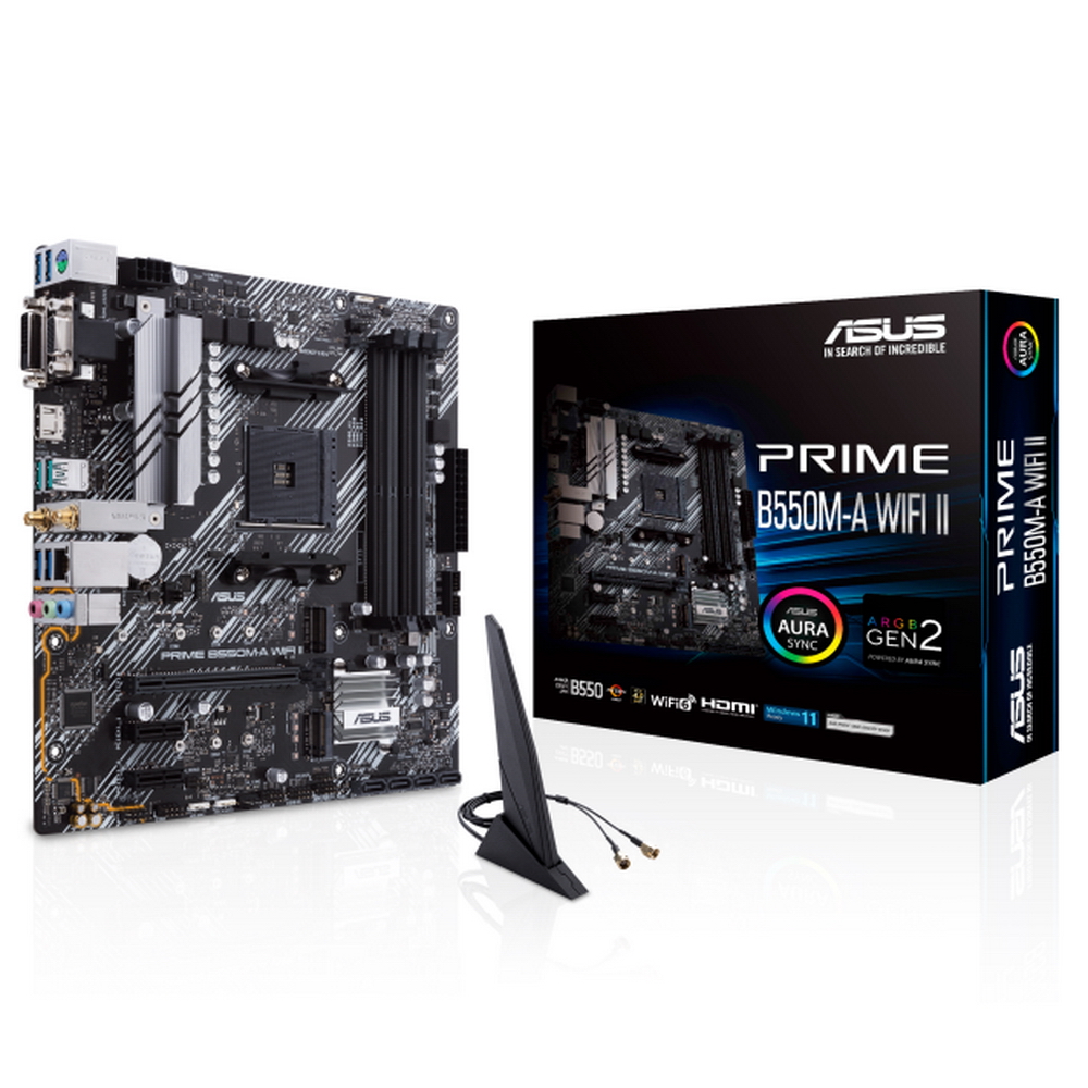 Материнская плата ASUS PRIME B550M-A WIFI II (90MB19X0-M0EAY0)