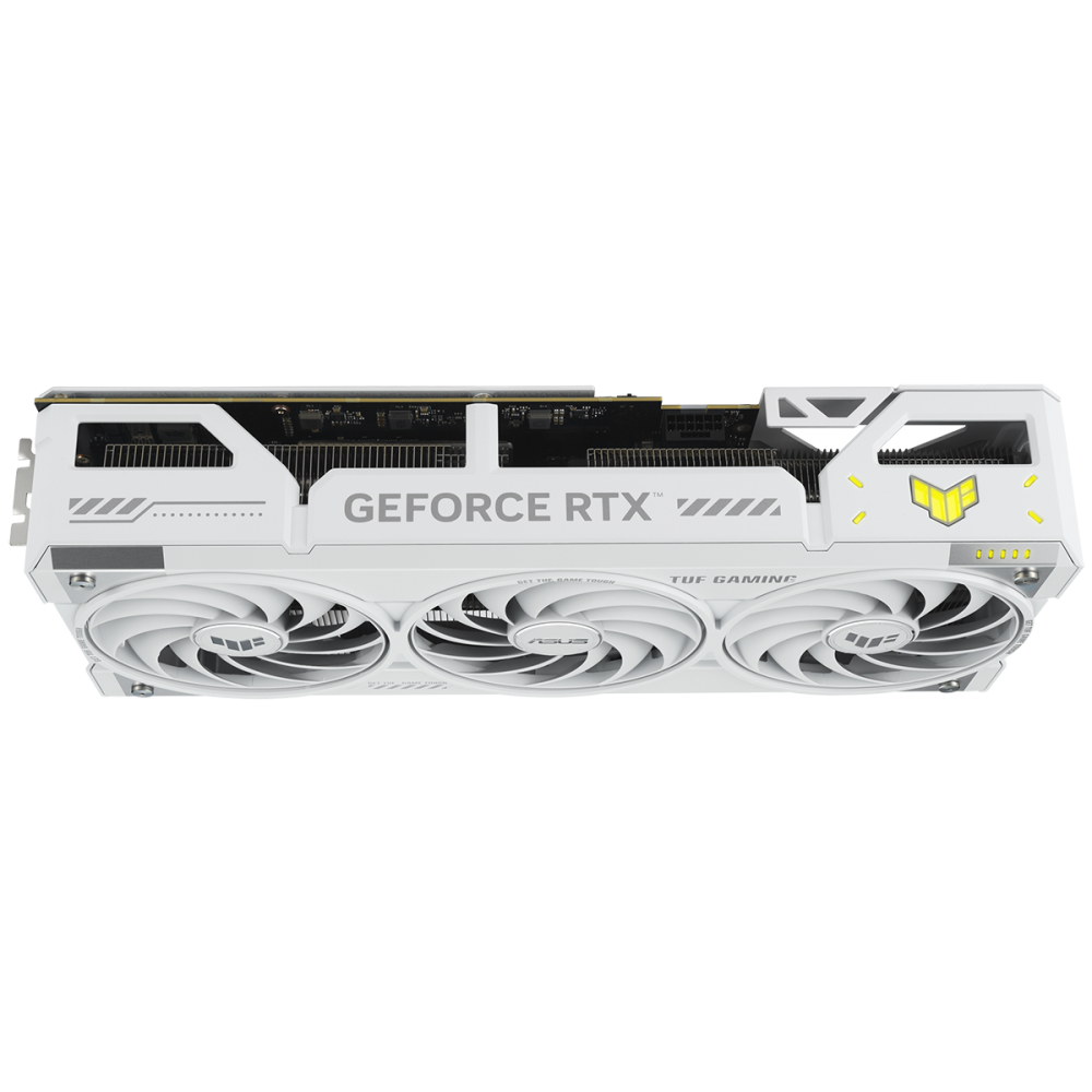 Видеокарта ASUS (TUF-RTX5070TI-O16G-WHITE-GAMING) GeForce RTX 5070 Ti 16GB TUF GAMING OC WHITE (90YV0MD3-M0NA00)