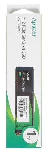 Твердотельный накопитель Apacer 1000 Gb AS2280P4U (AP1TBAS2280P4U-1)