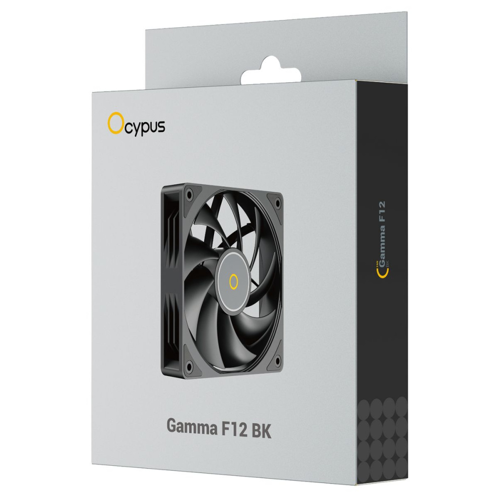 Вентилятор для корпуса Ocypus Gamma F12 BK Black (Gamma-F12-BK1NN00X-GL)