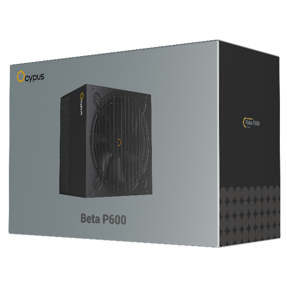 Блок питания Ocypus 600W Beta P600 (Beta-P600-N1HDBK024X-EU)