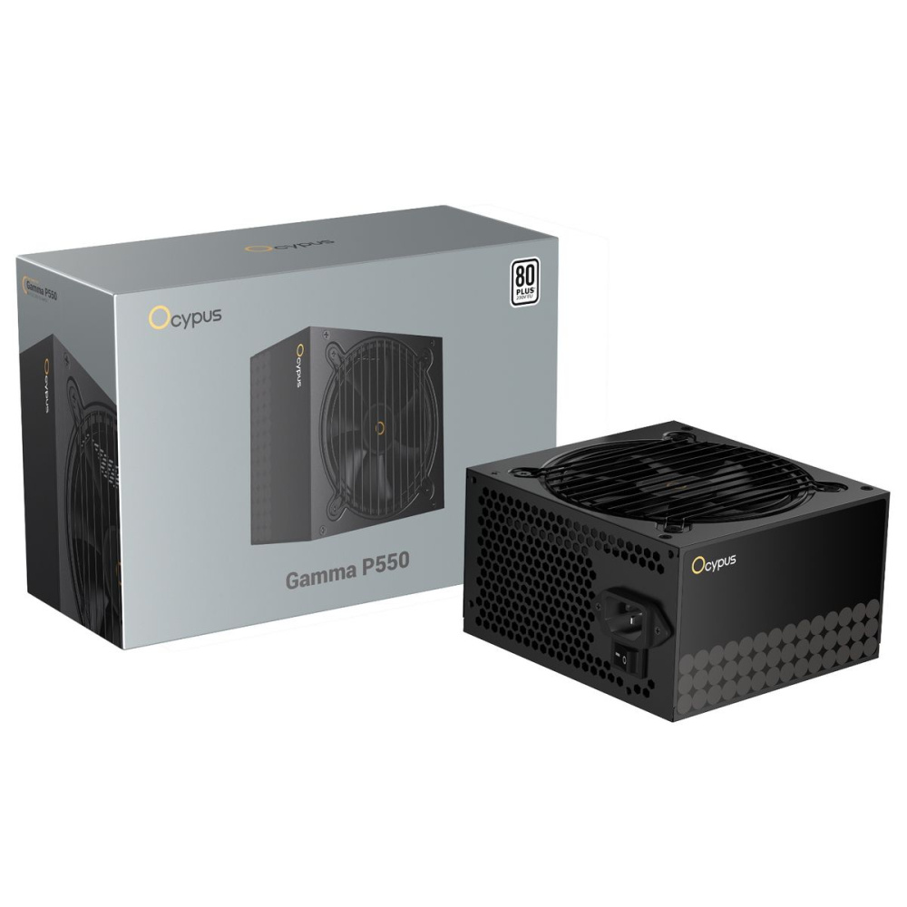 Блок питания Ocypus 550W Gamma P550 (Gamma-P550-W1HDBK024X-EU)