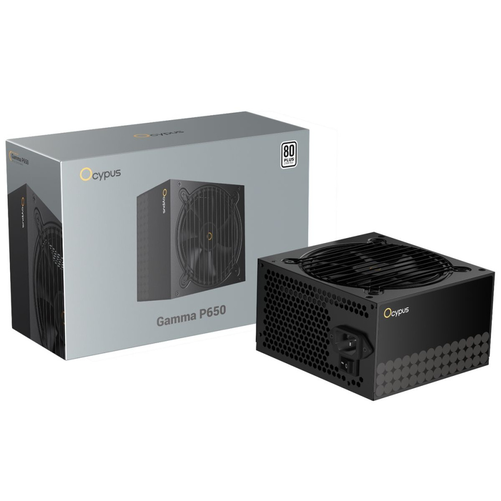 Блок питания Ocypus 650W Gamma P650 (Gamma-P650-W1HDBK024X-EU)