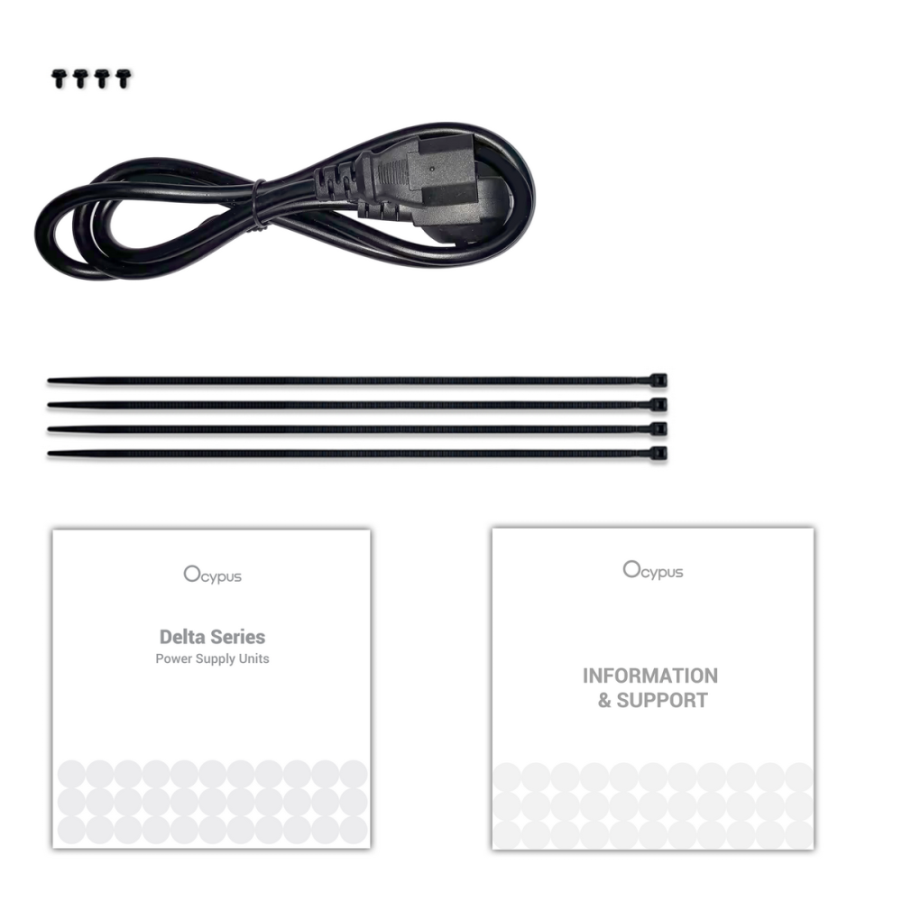 Блок питания Ocypus 650W Delta P650 (Delta-P650-B1FDBK024X-EU)