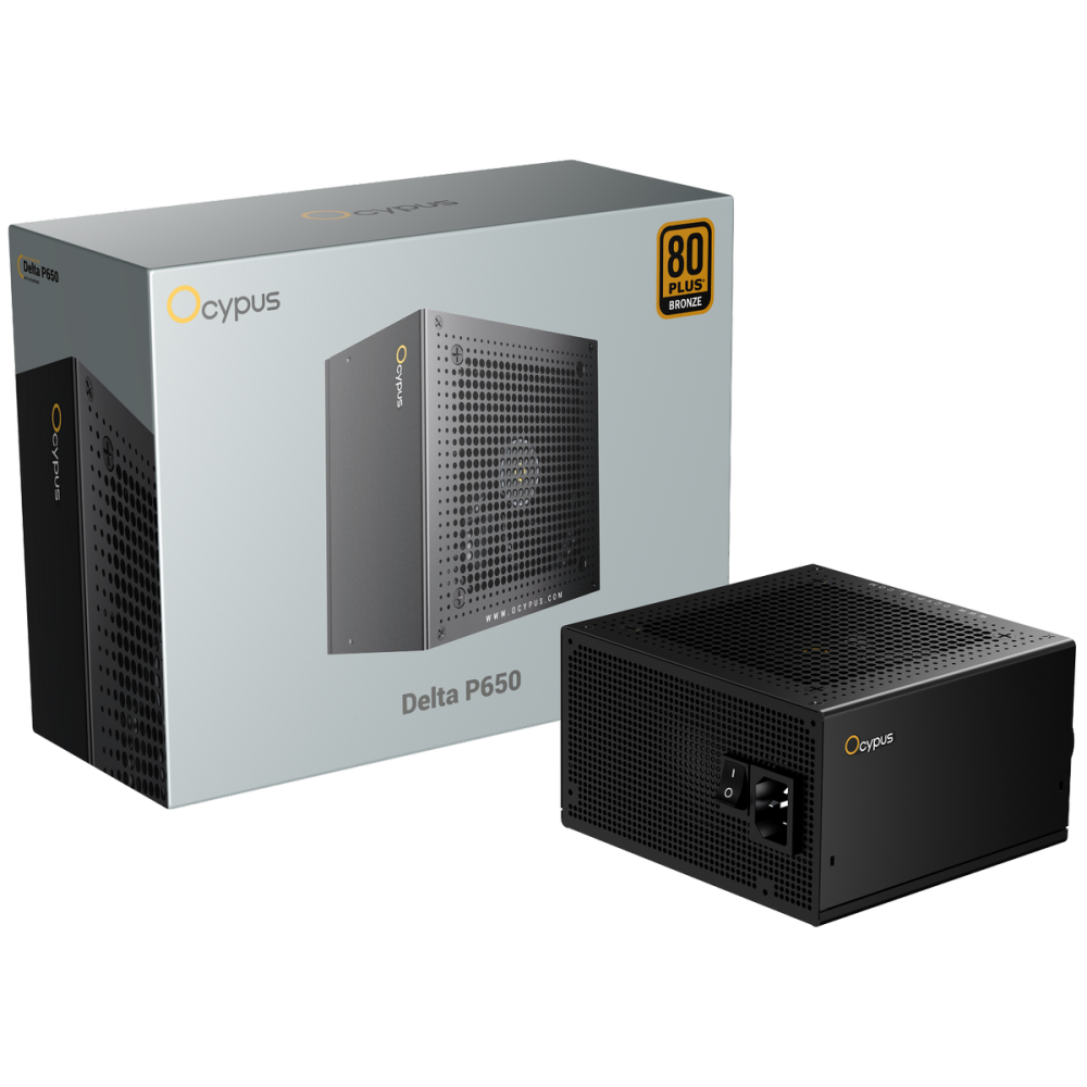 Блок питания Ocypus 650W Delta P650 (Delta-P650-B1FDBK024X-EU)