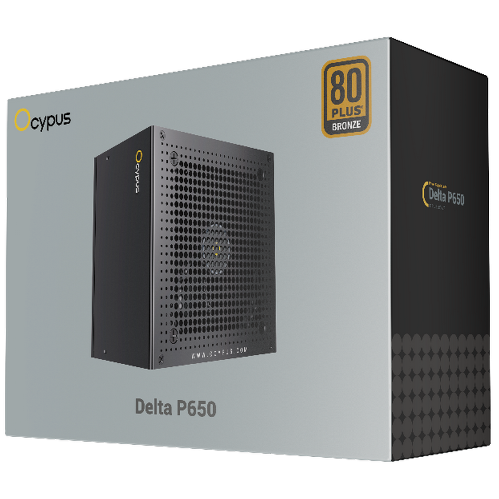 Блок питания Ocypus 650W Delta P650 (Delta-P650-B1FDBK024X-EU)