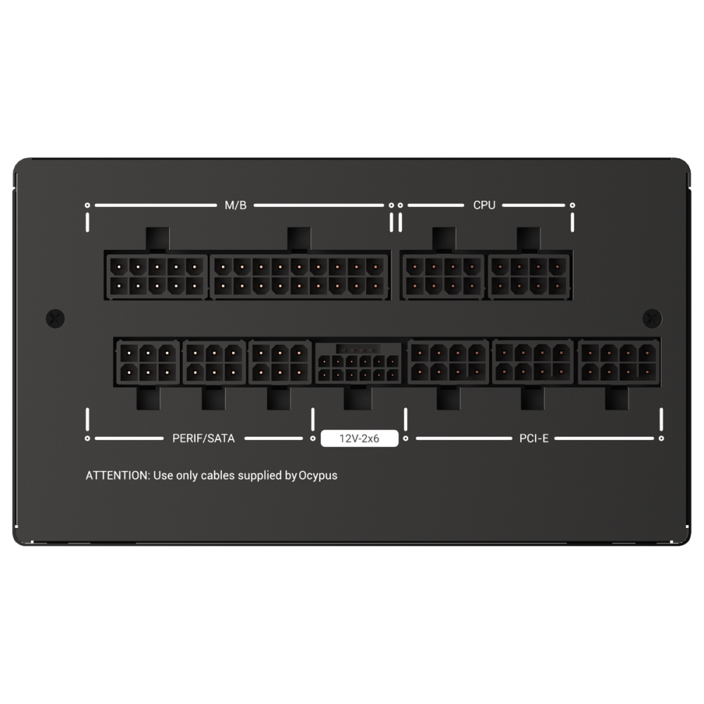 Блок питания Ocypus 1000W Iota P1000 (Iota-P1000-G1FFBK024X-EU) 16 Pin (PCIe 5.0 Connector Cable Details)