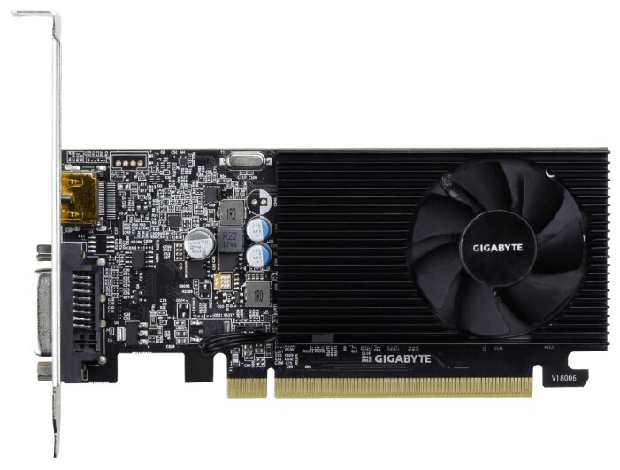 Видеокарта Gigabyte (GV-N1030D4-2GL) GeForce GT 1030 2GB Low Profile