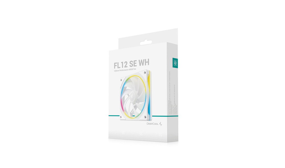 Вентилятор для корпуса Deepcool FL12 SE ARGB White Color BOX