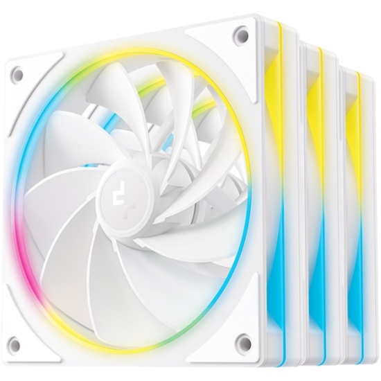 Комплект вентиляторов для корпуса Deepcool FL12R SE WH 3 IN 1 Reverse White