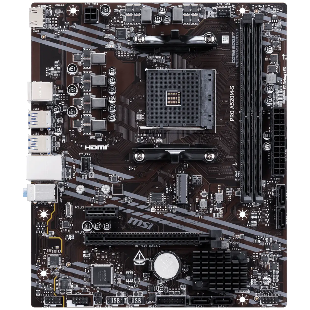 Материнская плата MSI PRO A520M-S