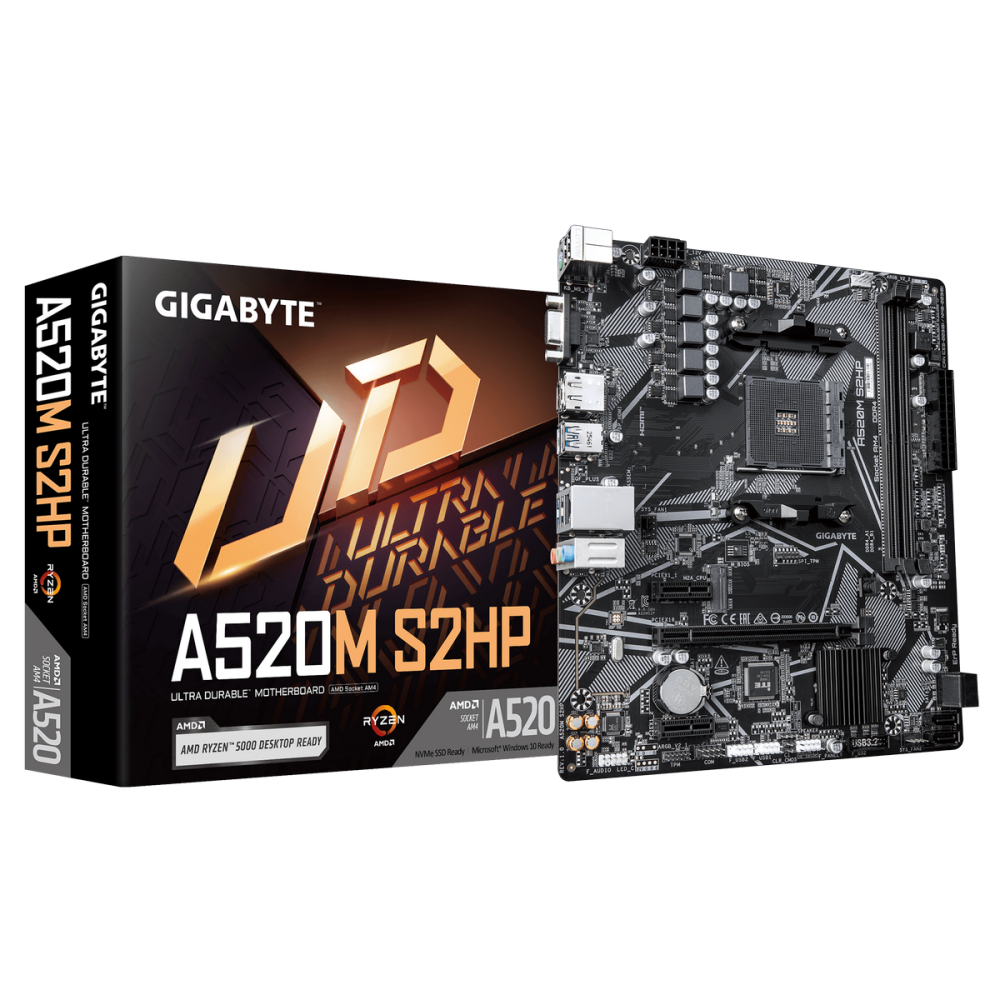 Материнская плата Gigabyte A520M S2HP