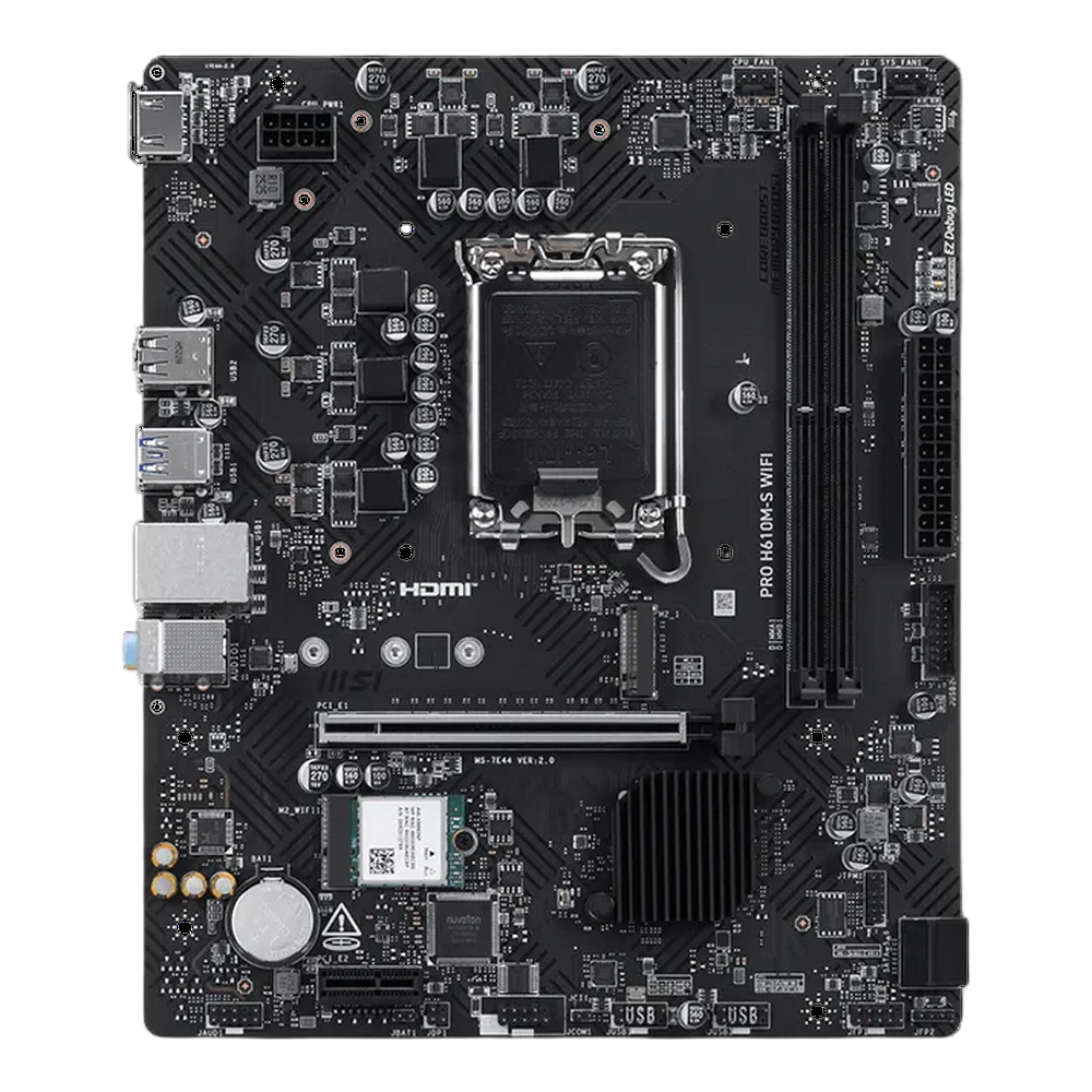 Материнская плата MSI PRO H610M-S WIFI