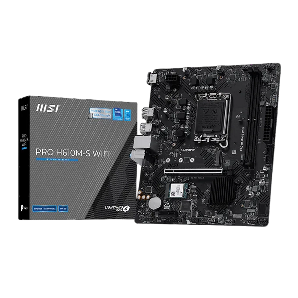 Материнская плата MSI PRO H610M-S WIFI