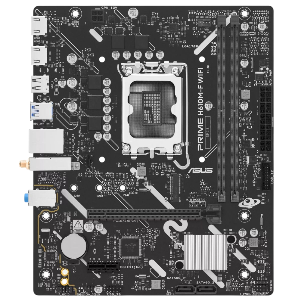 Материнская плата ASUS PRIME H610M-F WIFI (90MB1NS0-M0EAY0)