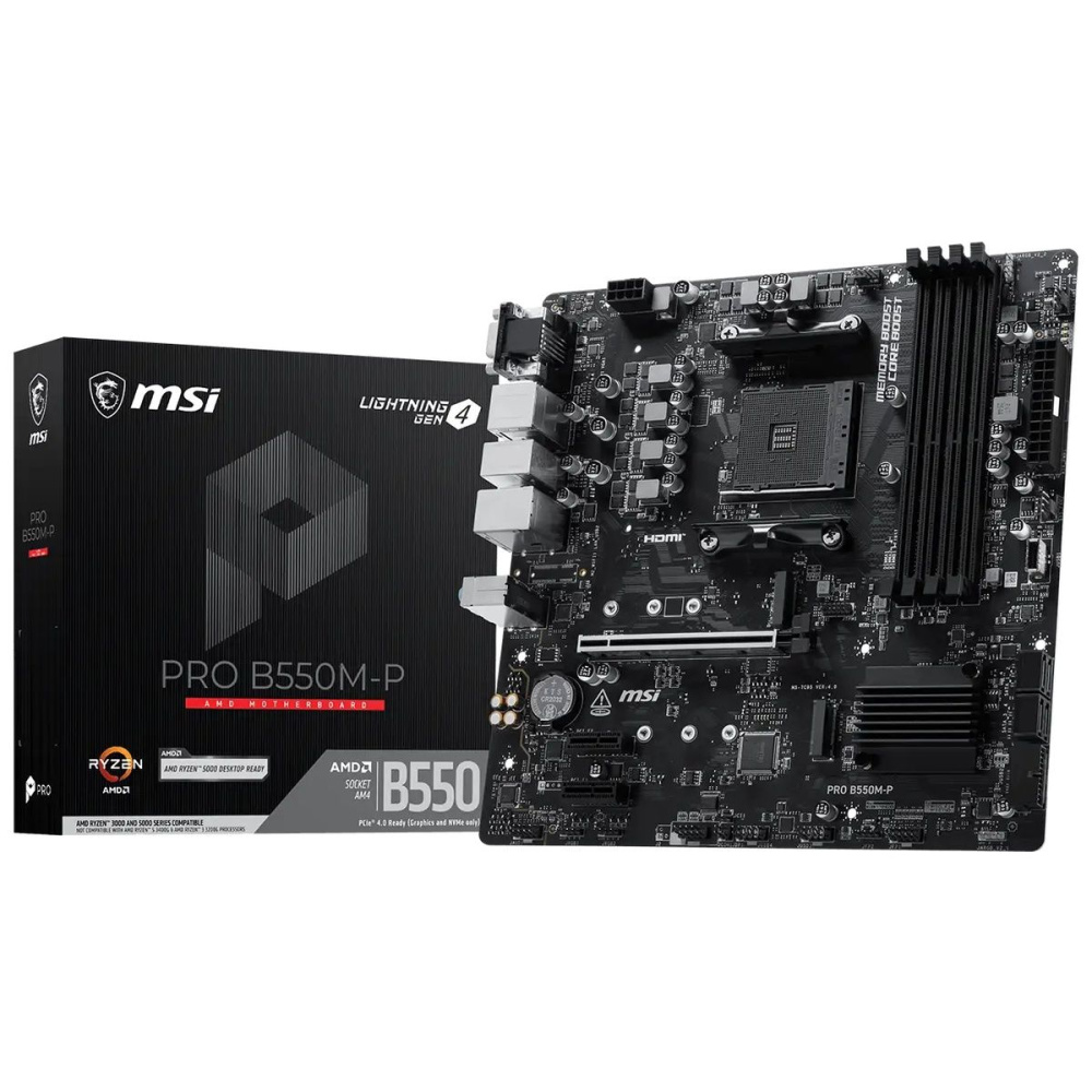 Материнская плата MSI PRO B550M-P
