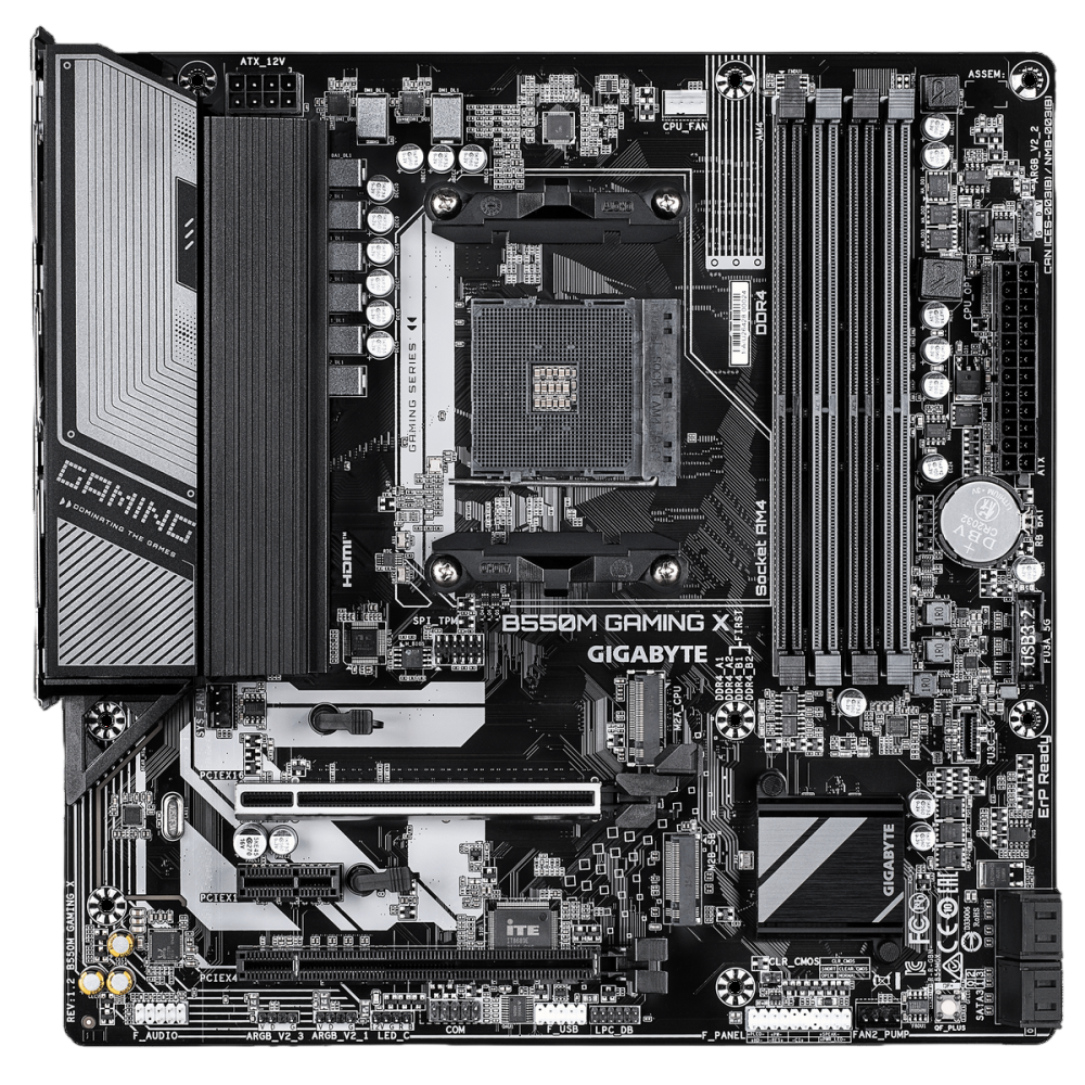 Материнская плата Gigabyte B550M GAMING X