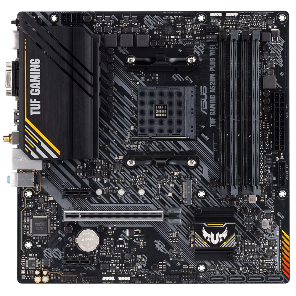 Материнская плата ASUS TUF GAMING A520M-PLUS WIFI (90MB17F0-M0EAY0)