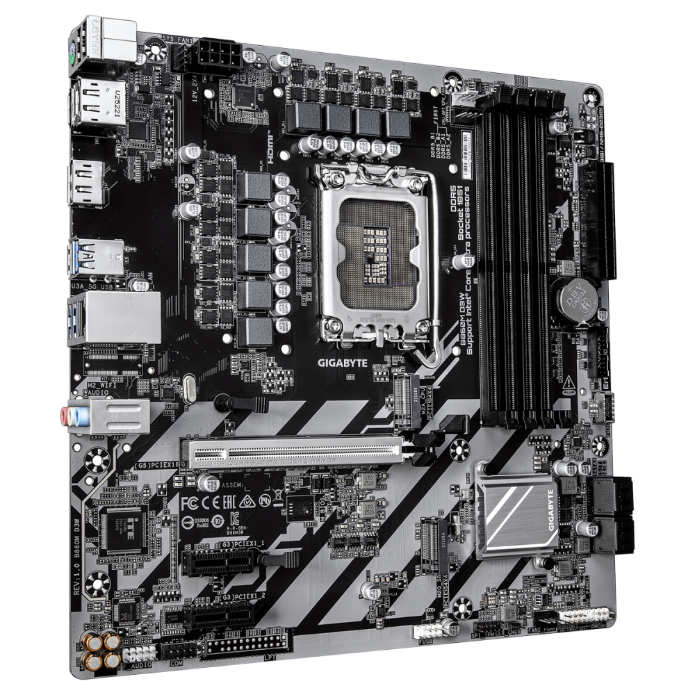 Материнская плата Gigabyte B860M D3W