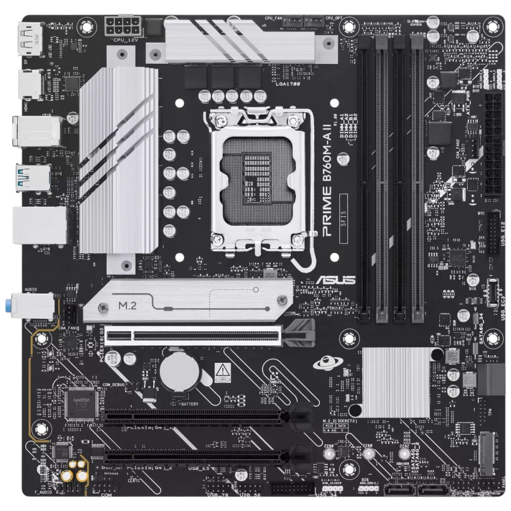 Материнская плата ASUS PRIME B760M-A II-CSM (90MB1NG0-M0EAYC)
