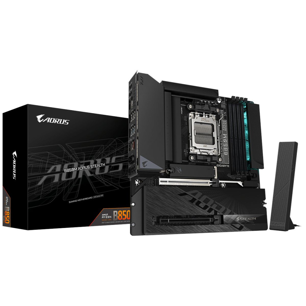 Материнская плата Gigabyte B850M AORUS STEALTH