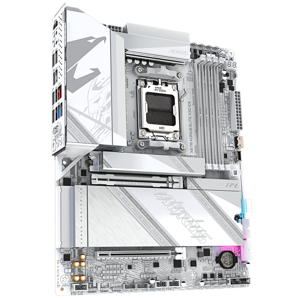 Материнская плата Gigabyte X870 AORUS ELITE X3D ICE