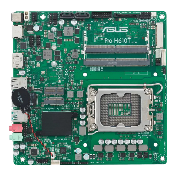 Материнская плата ASUS PRO H610T-CSM (90MB1G60-M0EAYC)