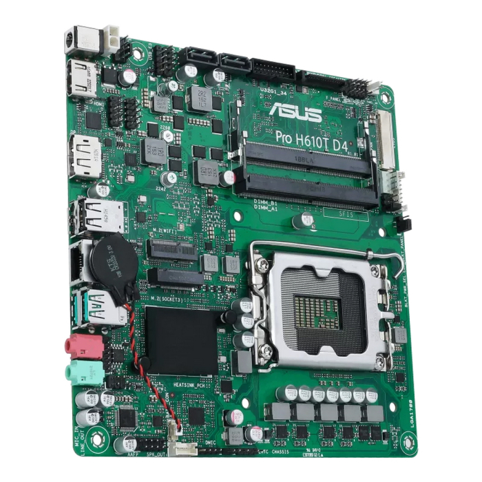 Материнская плата ASUS PRO H610T D4-CSM (90MB1AM0-M0EAYC)