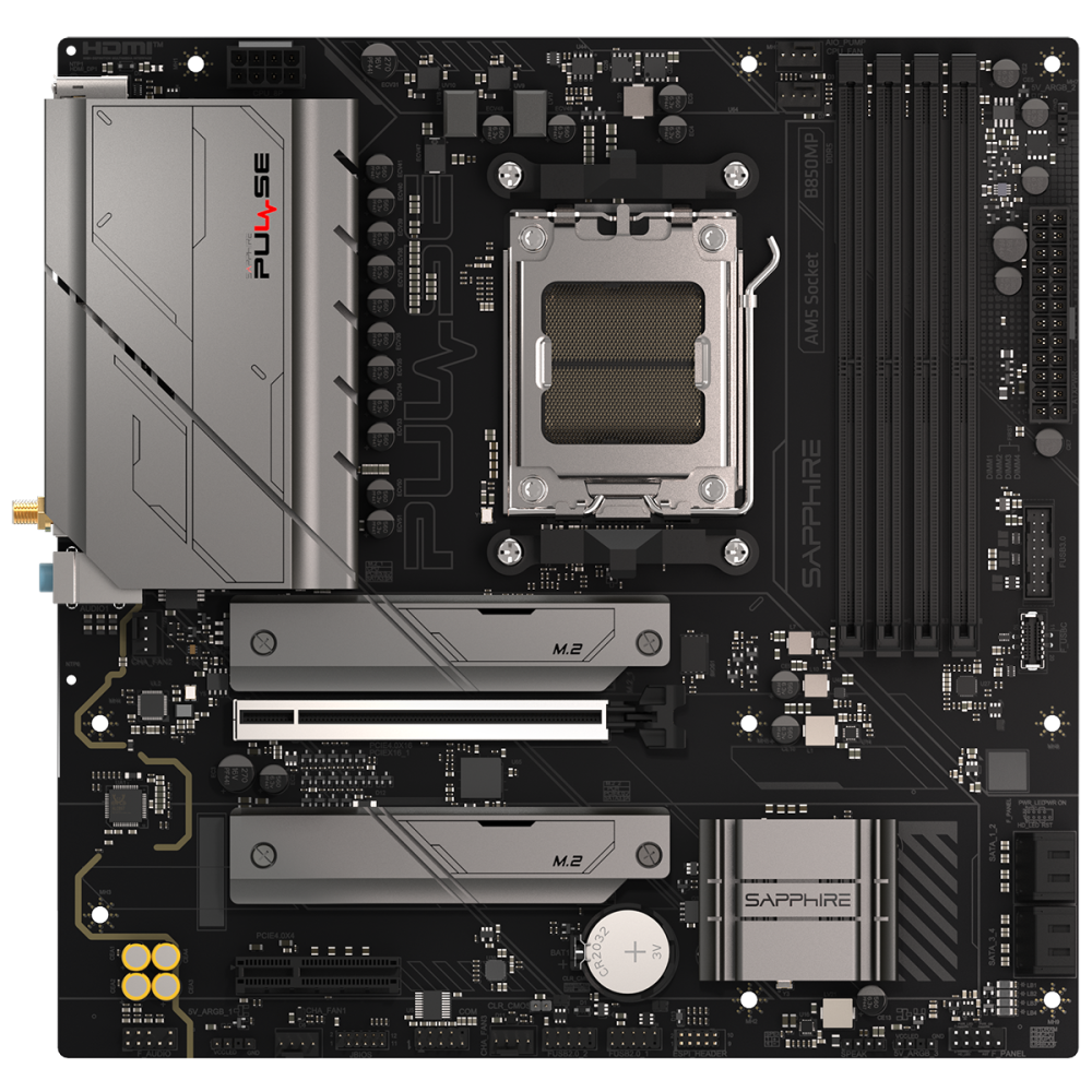 Материнская плата Sapphire B850M PULSE WIFI (52123-04-40G)