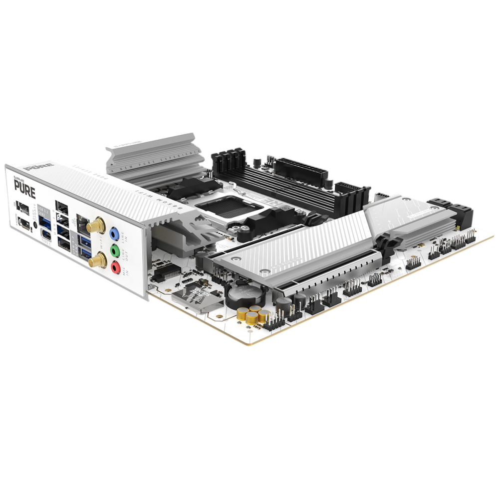 Материнская плата Sapphire B850M PURE WIFI White (52123-02-40G)