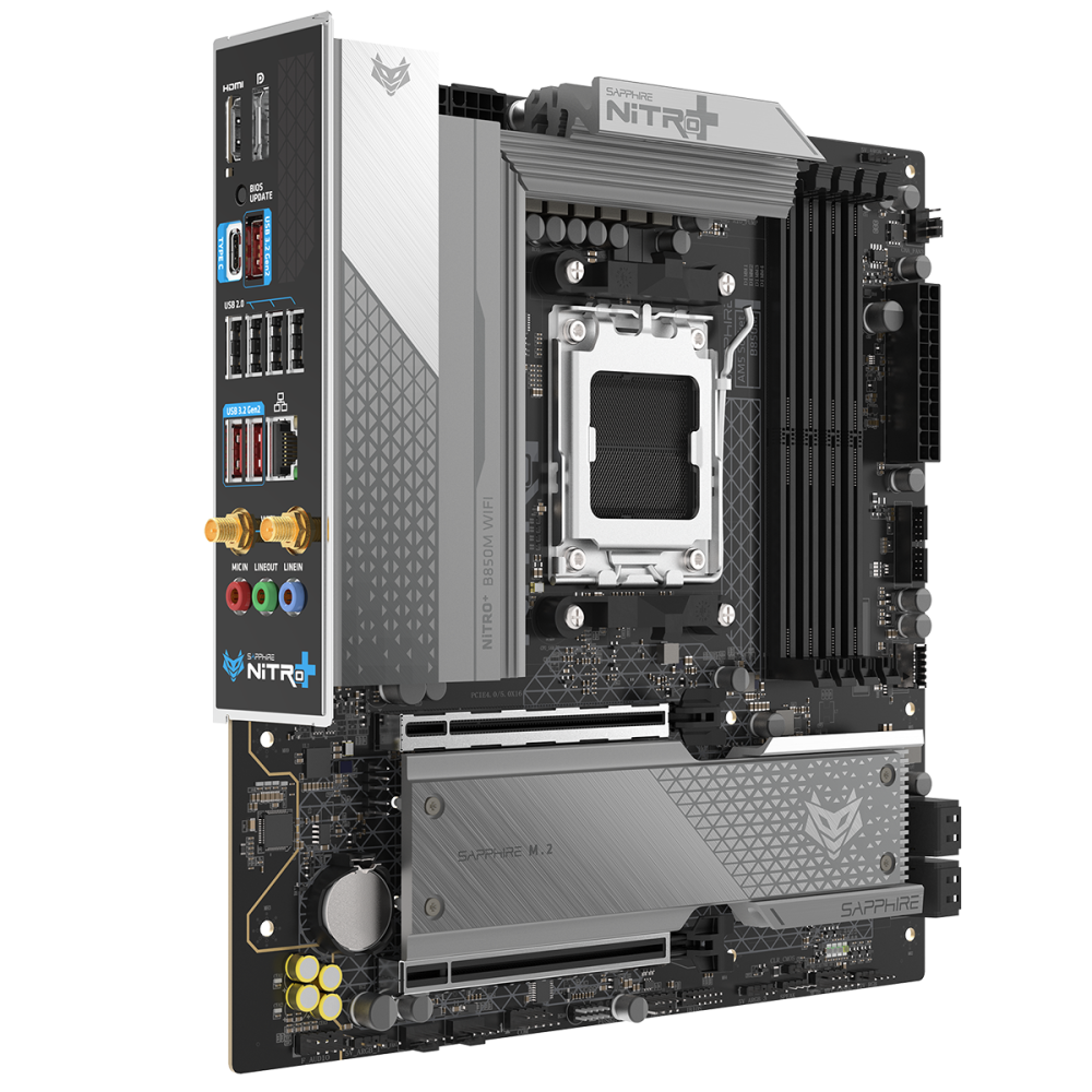 Материнская плата Sapphire B850M NITRO+ WIFI (52123-01-40G)