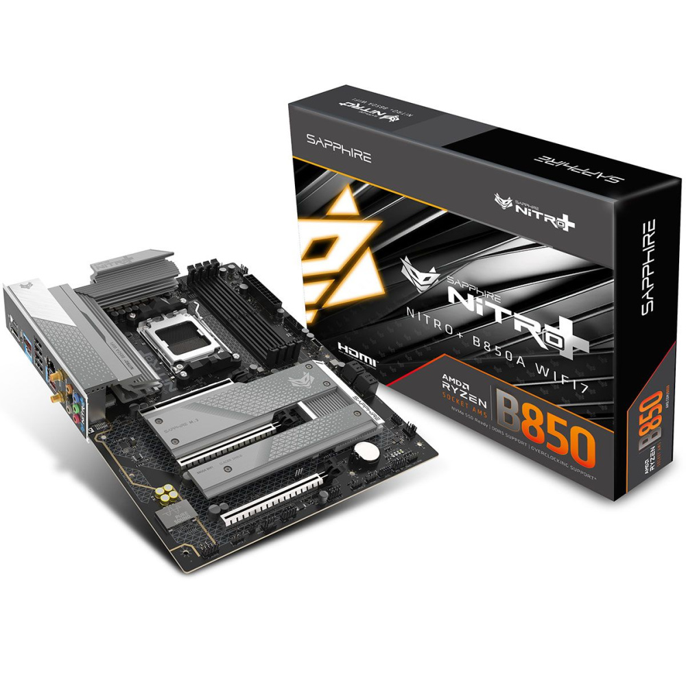 Материнская плата Sapphire B850A NITRO+ WIFI7 (52123-03-40G)