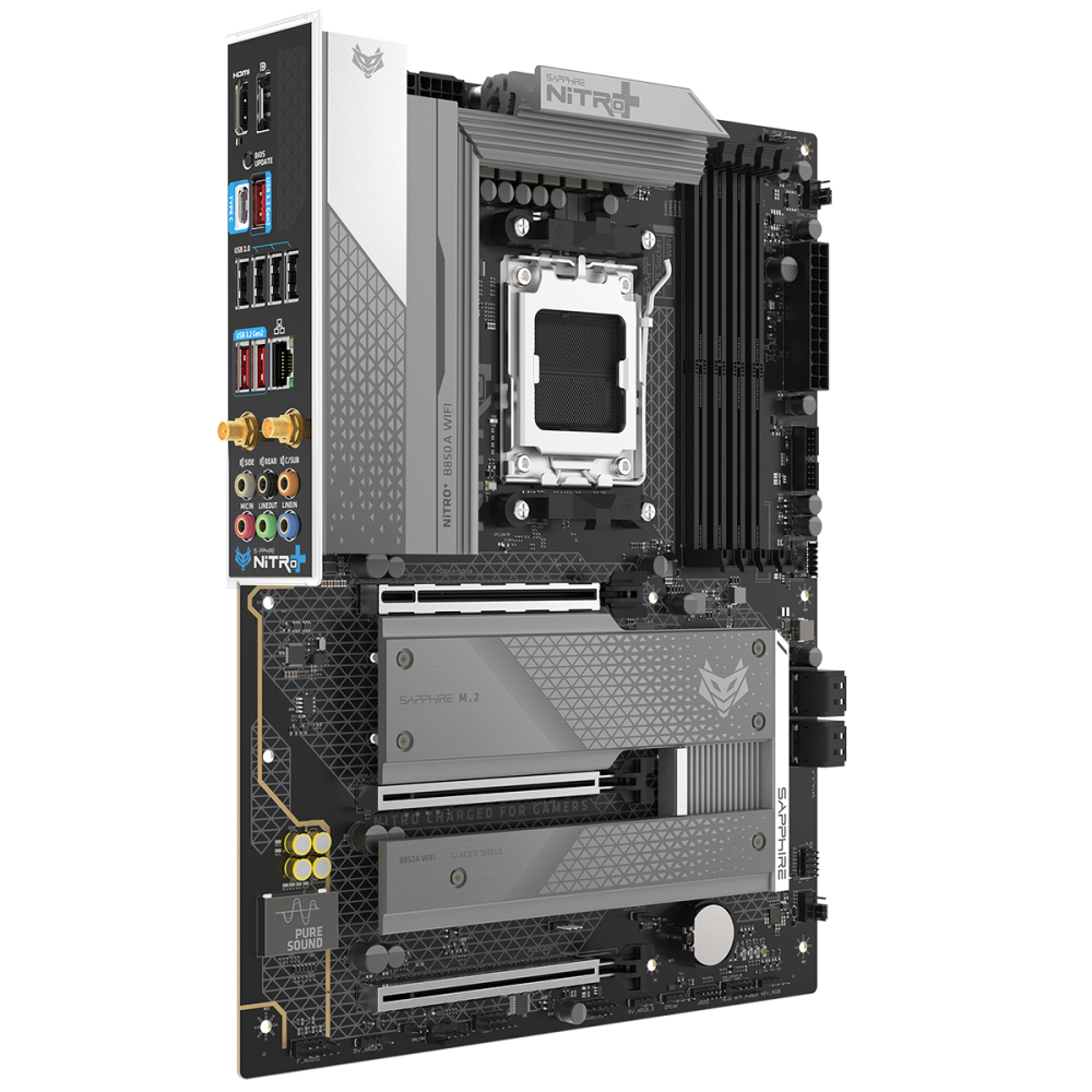 Материнская плата Sapphire B850A NITRO+ WIFI7 (52123-03-40G)