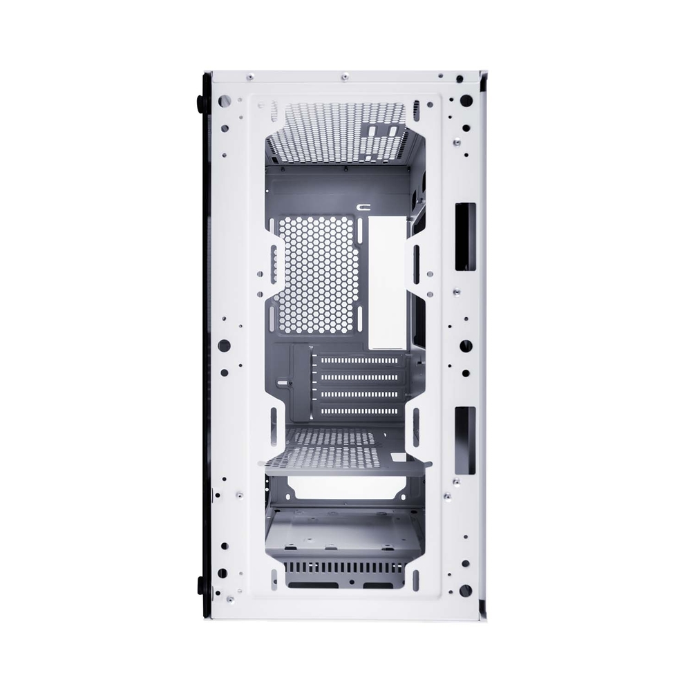 Компьютерный корпус 1STPLAYER FIREBASE X3-M TG LED White (X3-M-WH-4F1-W)