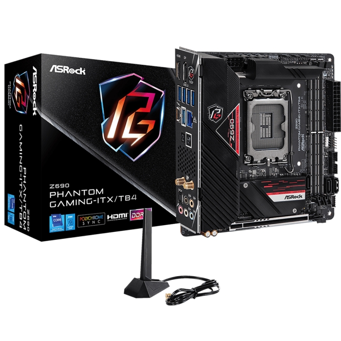 Материнская плата ASRock Z690 PHANTOM GAMING-ITX/TB4