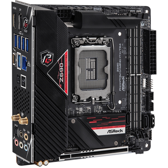Материнская плата ASRock Z690 PHANTOM GAMING-ITX/TB4