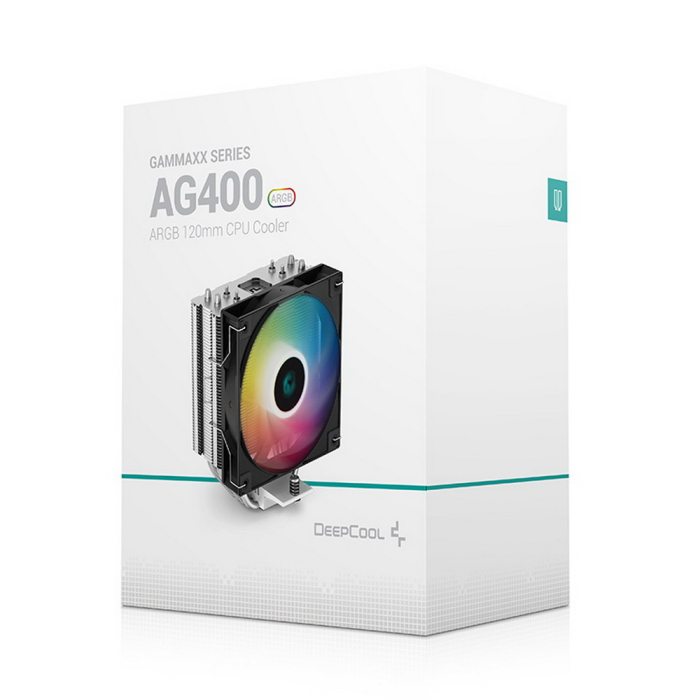 Кулер для процессора Deepcool GAMMAXX AG400 BK ARGB R-AG400-BKANMC-G-2