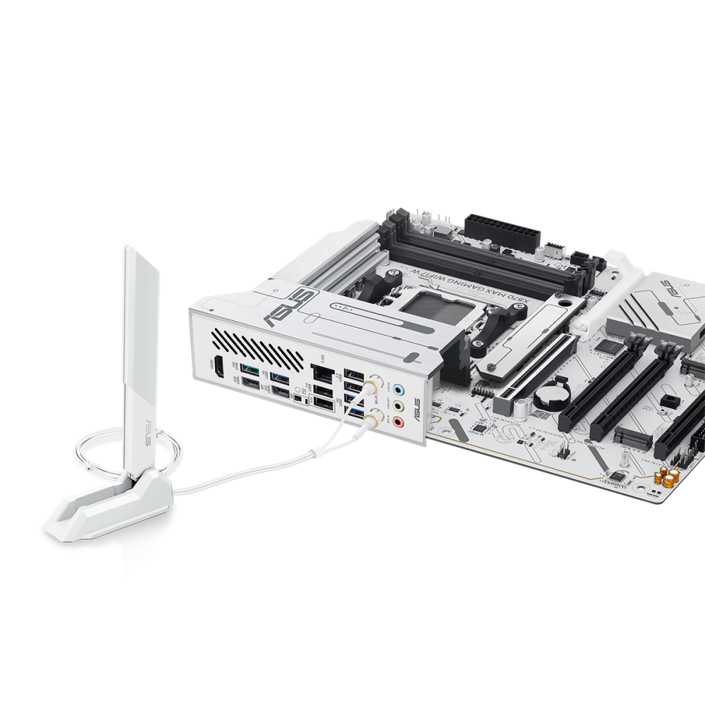 Материнская плата ASUS X870 MAX GAMING WIFI7 White (90MB1LZ0-M0EAY0)
