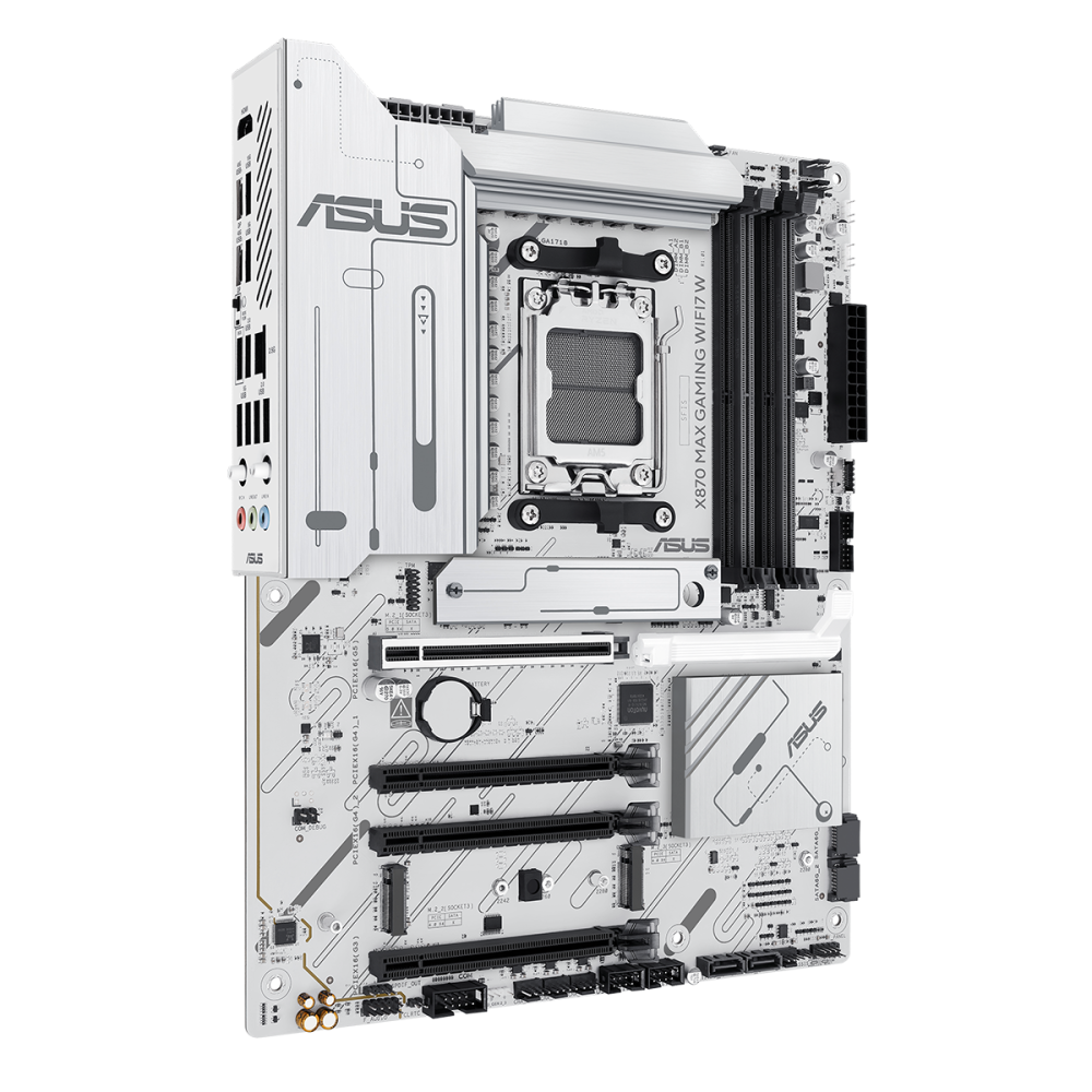 Материнская плата ASUS X870 MAX GAMING WIFI7 White (90MB1LZ0-M0EAY0)