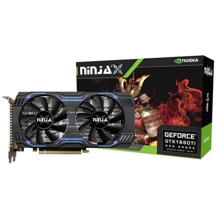 Видеокарта Sinotex Ninja (NK166TI66F) GeForce GTX 1660 Ti 6GB