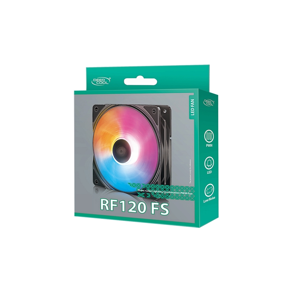 Вентилятор для корпуса Deepcool RF120FS LED (DP-FLED3-RF120-FS)