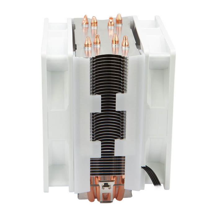 Кулер для процессора ALSEYE Universal White S120D-W PWM