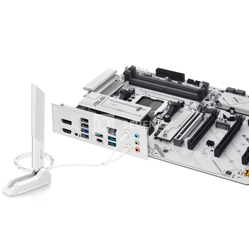 Материнская плата ASUS B850 MAX GAMING WIFI White (90MB1M10-M0EAY0)