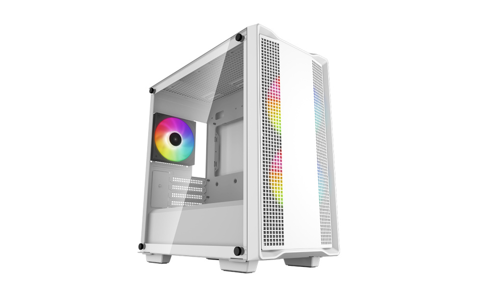 Компьютерный корпус Deepcool CC360 WH TG ARGB White